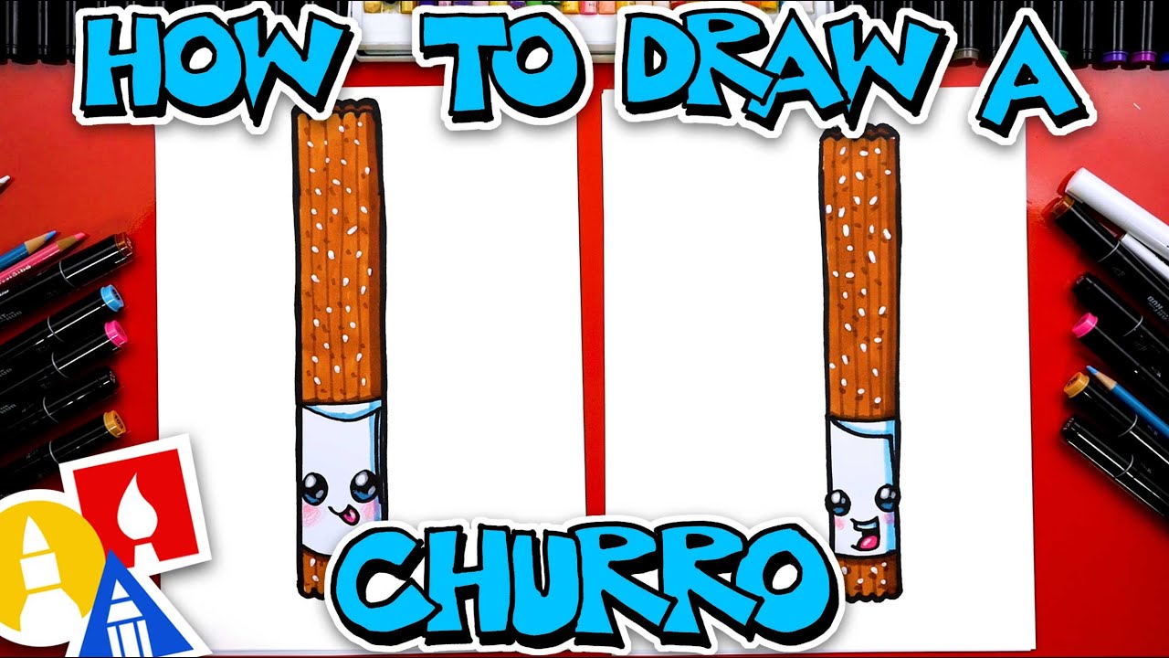 How To Draw A Funny Churro