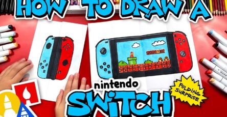 How To Draw A Nintendo Switch Folding Surprise