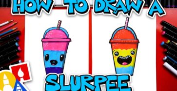 How To Draw A Slurpee From 7 11