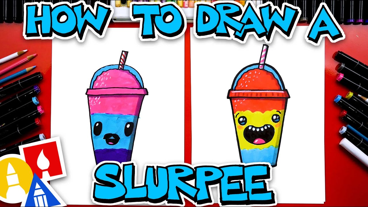 How To Draw A Slurpee From 7 11