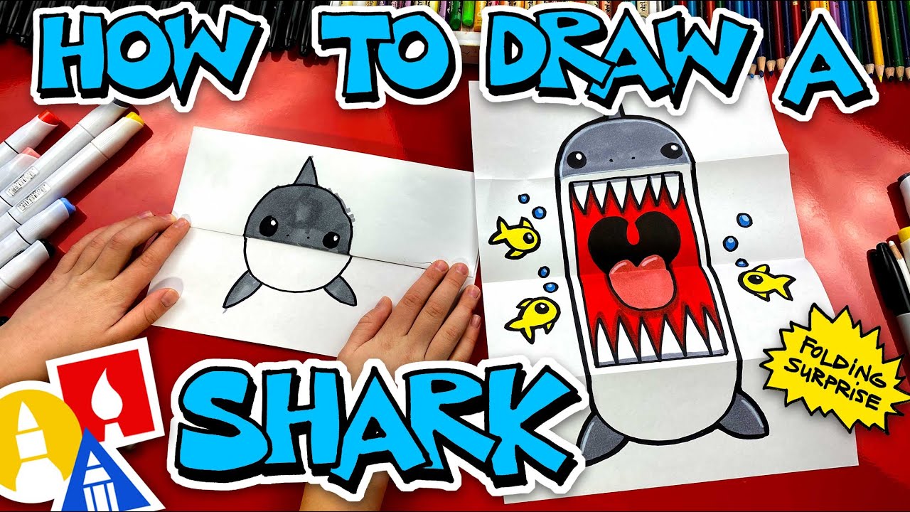 How To Draw a Shark